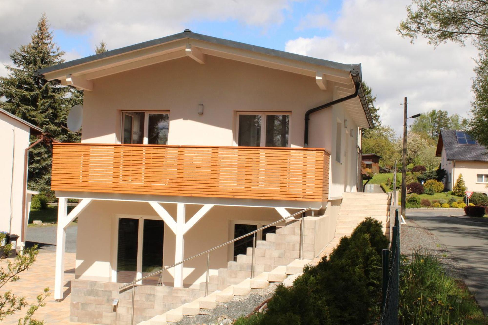 Ferienhaus Am Muehlteich Apartment Lindenberg  Exterior photo